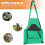 Fruit Picking Apron Storage Holder Green Cotton Canvas 1 5