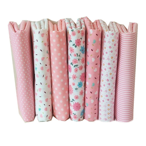 Series 7 Cotton Quilt Fabric Bundle Thick Tabby Charm 7 1