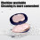 Retainer Case Slim Portable Storage Box with Mirror and 6