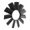 Engine Radiator Cooling Fan Blade for BMW Z3 E32-E53 5