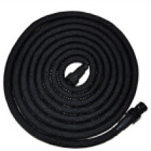 (Black,100ft)Mangueira de água expansível de tecelagem sem costura atualizada para jardinagem e tubo de lavagem de carros