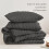 Dark Grey King Comforter Set Boho Tufted 3-Piece 6