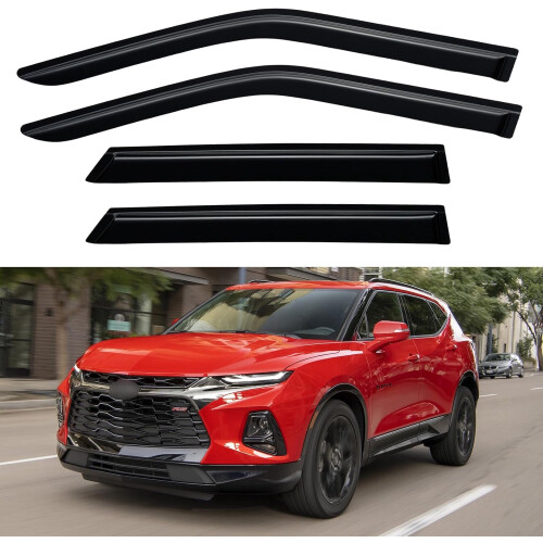 Window Visors for 2019–2025 Chevy Blazer, Out-Channel