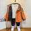 Boys Windbreaker Jacket Lightweight Hooded Red Size 8-9 8