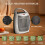 Ceramic Space Heater 1500W/750W with Thermostat 5