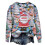 Red Baby Long Sleeve Crew Neck Pullover Kids Soft Comfy 1