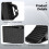 Plastic Wheel Chocks Heavy Duty 4 pcs 7.87x4.72x4.3 in 4