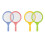 Children's Badminton Set Blue Pink 2 Rackets 8