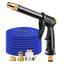 High Quality Flexible Expandable Garden Hose High Pressure Nozzle Spray Washer Gun Car Wash Hose Expandable Garden Hose
