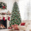 Artificial Christmas Tree PE/PVC 4ft 747 tips with red 5