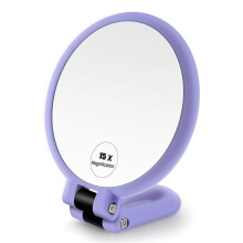 Folding Handheld Magnifying Mirror 15X/1X Double-Sided