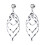 Ear Plug Tunnel Tassel Dangle Jewelry 2 Pcs 1