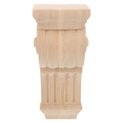 Wood Corbels Khaki Finish Decorative 2 Pack