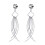 Ear Plug Tunnel Tassel Dangle Jewelry 2 Pcs 1