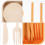 Portable Tableware Set Wheat Straw Modern Design 2 Sets 5