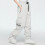 Women's Solid Elastic Waist Outdoor Windproof Waterproof 1