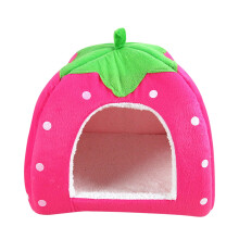 Pet Yurt House Strawberry Design 10.24x10.24 Inch