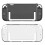 For   2 Dockable Split Shell Protective Case Ergonomic Grip Protector Shell Cover with Replace Grips,B 5