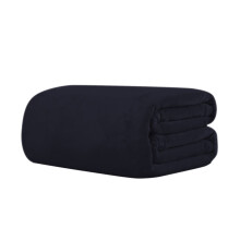Solid Color Flannel Blanket Warm Coral Fleece 1 Pack