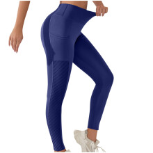 Awdenio Women Seamless High-Waisted Leggings with Pockets
