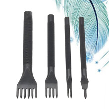 Hole Punch Crafting Tool Set with Anti-slip Handles Black