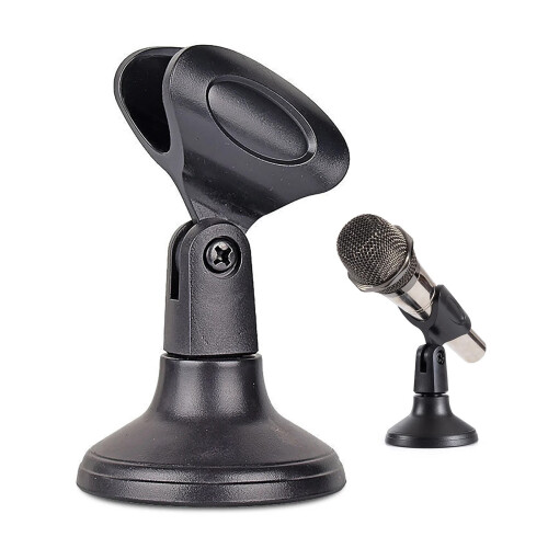 360 Rotating Mic Stand Adjustable Universal Holder for