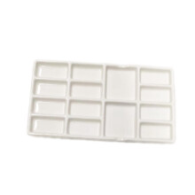Ceramic Watercolor Paint Palette with 9 Wells