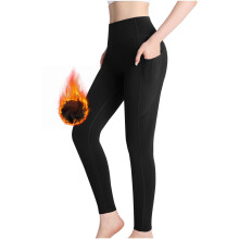 Awdenio Women's Stretch Plush Yoga Leggings with Pockets