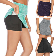 Women's Athletic Skorts Lightweight Tennis Skirts with