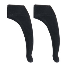 Non-Slip Silicone Eyeglasses Ear Grips Black