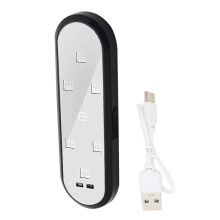 Car Ambient LED Door Sill Lights Magnetic Decorative 4pcs