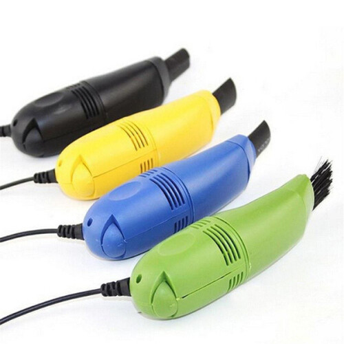 Vacuum Computer Mini Usb Keyboard Cleaner Pc Laptop Brush Tool Dust Cleaning