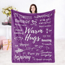 Purple Throw Blanket 60x80 inches
