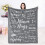 Purple Throw Blanket 40x50in 1