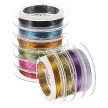 Metal Beading Wire Assorted Colors Flexible 10m