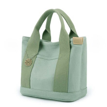 Canvas Tote Bag Heavy-Duty with Compartments