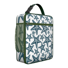 Thermal Lunch Box Bag Starfish Print Insulated Waterproof