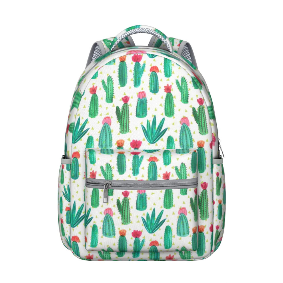 Cactus Print Laptop Backpack Durable 15.6 Inch 9085618695214