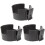 Car Coffee Cup Holder Plastic Portable 3 pcs 1