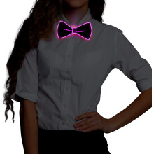 LED Neckties Bowties Suspenders Glow-in-the-Dark Adjustable