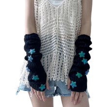 Star Arm Warmers Kawaii Half-Finger for Teen Girls