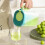 Plastic Pitcher with Lid 0.39 Gallon 1.5 L Green 1