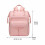 Diaper Bag Pink Multi-Functional Large Capacity 1
