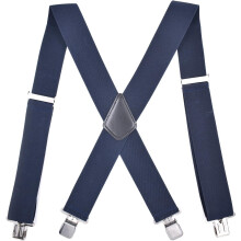 Men's Suspenders with Metal Clips Adjustable 5 cm Wide