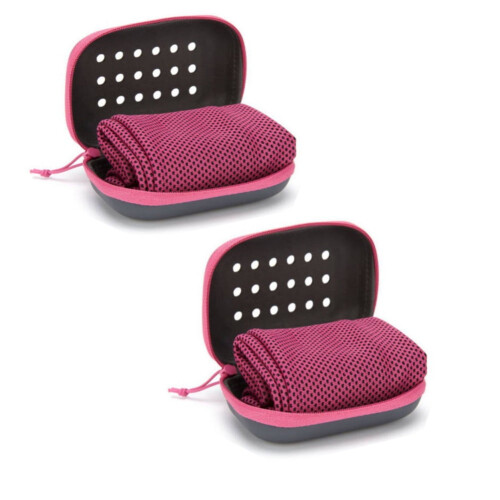 Cooling Towel Pack 2pcs 30x90cm Soft Breathable for Neck