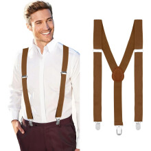 Men's Suspenders for Halloween Cosplay and Formal Wear