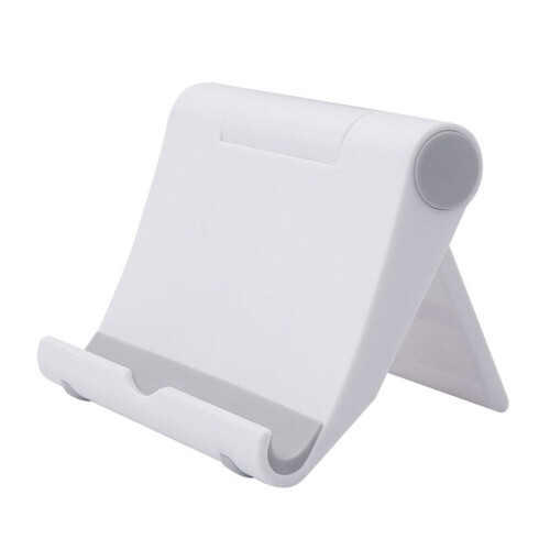 Portable Plastic Phone Holder White 1 Piece