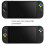 For Switch2 Protective Case+D-Pad Button Cap Clear Shell Split Design Anti-Fall Anti-Scratch Case for  Switch2 B 6