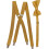 Men's X-back suspenders and bowtie set in assorted colors 1