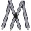 Men's Braces for Trousers with Metal Clips, Adjustable, 5 1